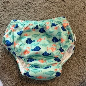 Kids Fish Print Swim Diaper
